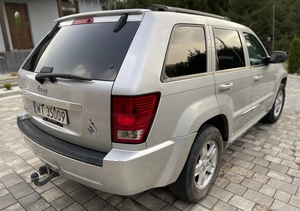 Jeep Grand Cherokee cena 39900 przebieg: 194262, rok produkcji 2007 z Warszawa małe 56